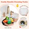 Kids Play Kitchen Wooden Pretend Cooking Set with Lights Sounds Accessories